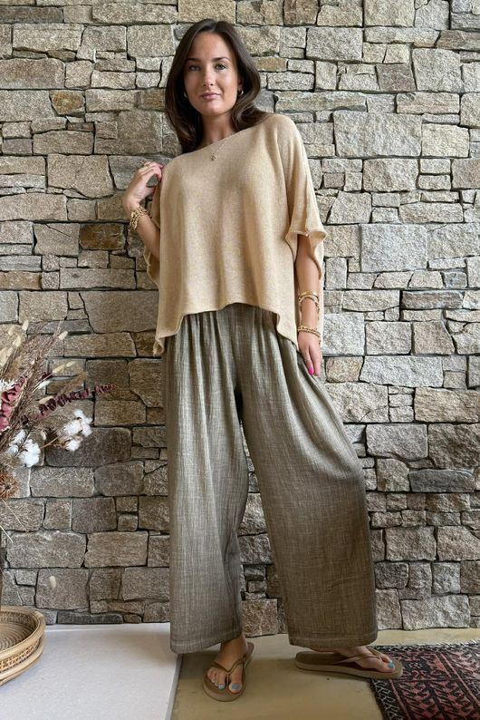 Conrad Box Cotton Knit Cedar - 